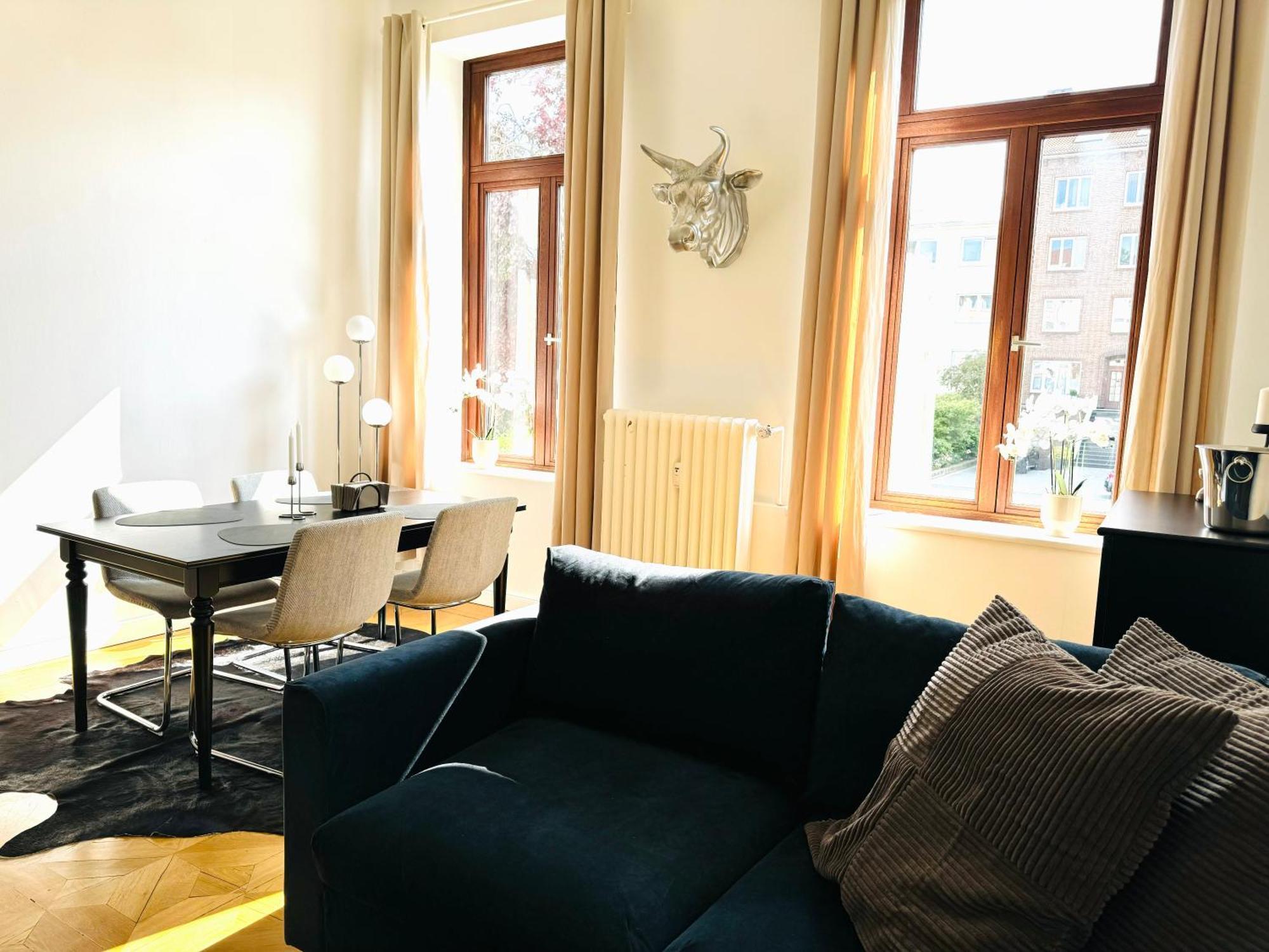Superhosts Zentrum - Parkplatz - Badewanne - Netflix - Kaffee Bremen Bagian luar foto