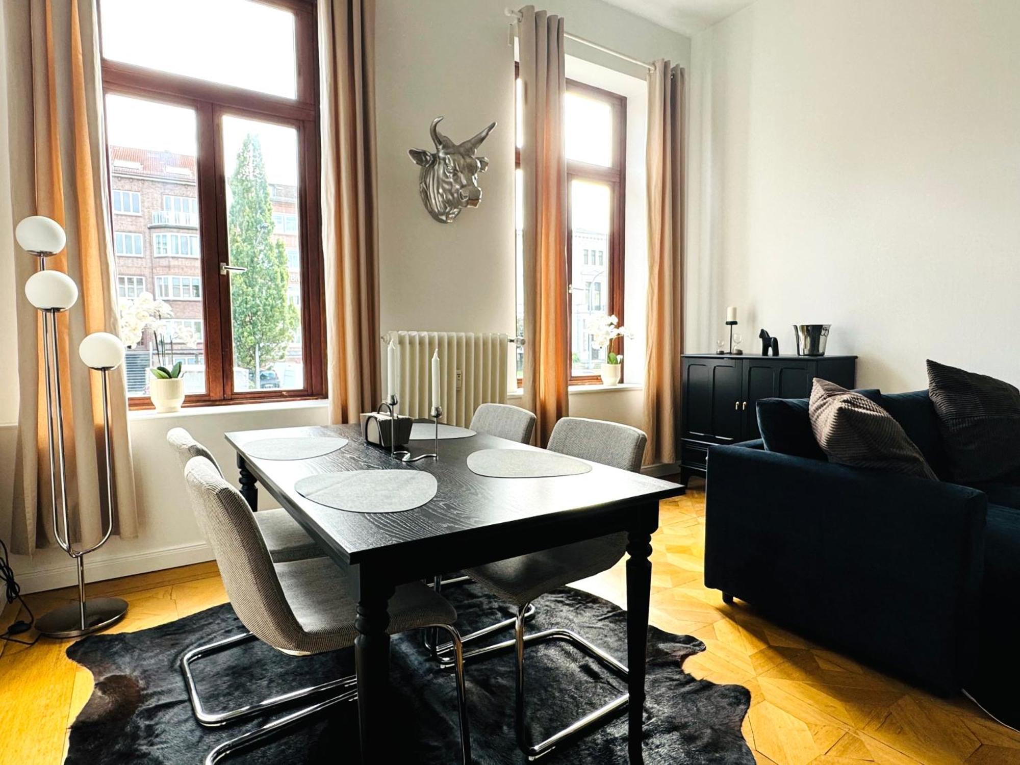 Superhosts Zentrum - Parkplatz - Badewanne - Netflix - Kaffee Bremen Bagian luar foto