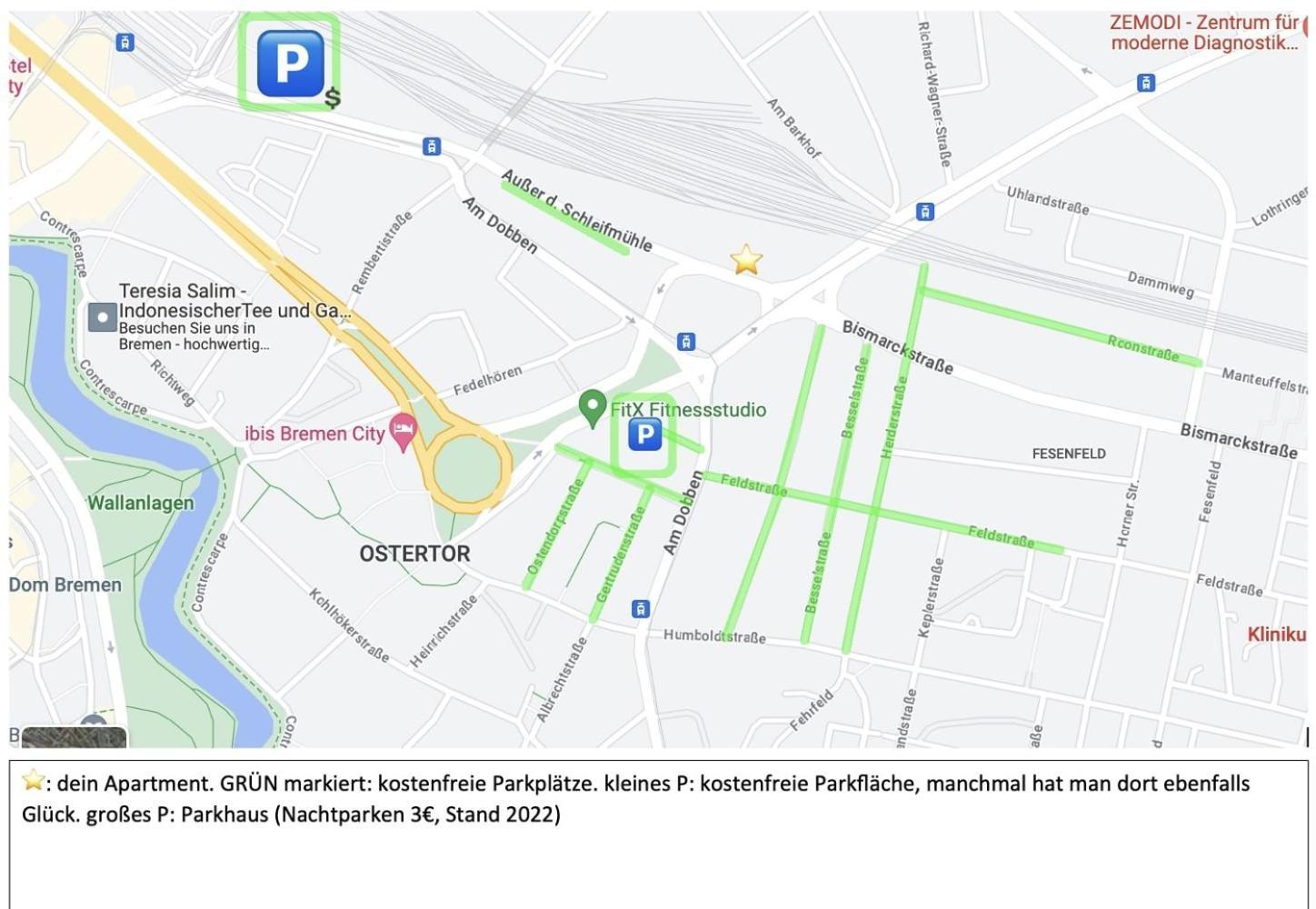 Superhosts Zentrum - Parkplatz - Badewanne - Netflix - Kaffee Bremen Bagian luar foto